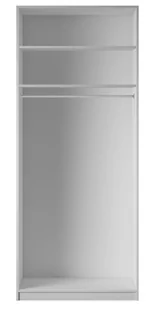 Korpus Szafy Tivoli 100X240 Biały - Szafy - miniaturka - grafika 1