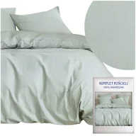 Pościel - Pościel 160x200 3 części satyna bawełniana AIDA komplet 2x poszewka - miniaturka - grafika 1