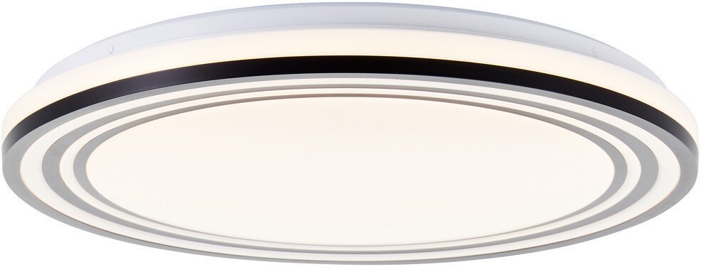 Ceiling LED lamp BRILLIANT KOBANA, 36W, CCT 3000-6500K, 3800lm, DIM, O49x7cm, with remote control