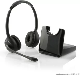 Plantronics CS520 bezprzewodowy zestaw słuchawkowy DECT 84692-02 - Słuchawki - miniaturka - grafika 1