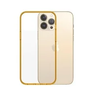 Etui i futerały do telefonów - PanzerGlass Obudowa dla telefonów komórkowych ClearCaseColor na Apple iPhone 13 Pro Max 0343) Pomarańczowy/przezroczysty - miniaturka - grafika 1