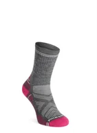 Skarpetki sportowe męskie - Skarpety damskie Smartwool Hike Light Cushion Crw - power pink - miniaturka - grafika 1