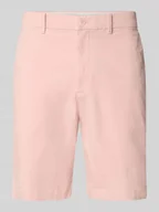 Spodenki męskie - Bermudy o kroju regular fit z mieszanki bawełny - miniaturka - grafika 1