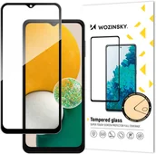 Szkła hartowane na telefon - Wozinsky super wytrzymałe szkło hartowane Full Glue na cały ekran z ramką Case Friendly Samsung Galaxy A13 5G czarny - miniaturka - grafika 1