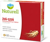 Suplementy naturalne - USP Zdrowie Sp. z o.o.,         Polska USP Zdrowie Sp z o.o. Polska Naturell Żeńszeń 60tabl D 3289561 - miniaturka - grafika 1