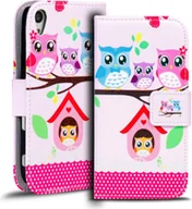 Etui i futerały do telefonów - Etui na telefon komórkowy Sony Xperia Z3 Plus Etui ochronne z motywem ze skóry PU - miniaturka - grafika 1