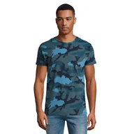 Koszulki sportowe męskie - Męska Koszulka Camo - miniaturka - grafika 1