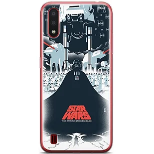 ERT GROUP etui na telefon Samsung A01, case oryginalny i oficjalnie licencjonowany przez Star Wars, wzór Gwiezdne Wojny 023, optymalnie dopasowane, plecki z TPU - Etui i futerały do telefonów - miniaturka - grafika 1