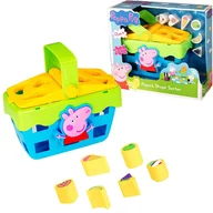 Sortery dla dzieci - Świnka Peppa Koszyk Piknikowy Sorter Z Dźwiękiem - miniaturka - grafika 1