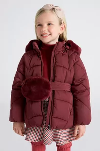 Mayoral kurtka dziecięca kolor bordowy - Kurtki i płaszcze dla dziewczynek - miniaturka - grafika 1