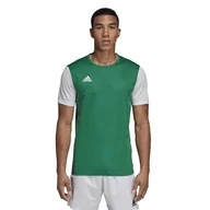 Odzież sportowa dziecięca - Adidas, Koszulka dziecięca, Estro 19 JSY, zielony, rozmiar 128 - miniaturka - grafika 1