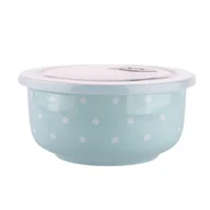 Miski i półmiski - Altom Miska z pokrywką, 550 ml, niebieskiego - miniaturka - grafika 1