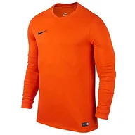 Gadżety dla kibiców - Nike Park VI koszulka męska z długim rękawem, pomarańczowa, S 725884-815_S - miniaturka - grafika 1