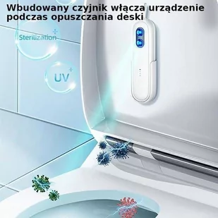 USAMS USAMS Lampa do dezynfekcji toalety UV-C ręczna sterylizator biały/white ZB210XDH01 US-ZB210) - Maseczki ochronne i antywirusowe - miniaturka - grafika 1