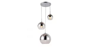 Lumina Deco Deco NOWOCZESNA LAMPA WISZĄCA Z CZARNYMI ABAŻURAMI FIANELO LDP 1248-8 (BK) - Lampy sufitowe - miniaturka - grafika 2