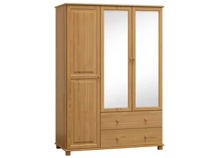 Szafa sosnowa 3D nr6 S120 olcha - Szafy - miniaturka - grafika 1