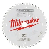 Tarcze do pił - Milwaukee Tarcza Widiowa Do Drewna 165x20x1.6x40T Pilarka 4932471932 - miniaturka - grafika 1