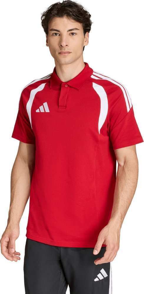 Adidas Koszulka męska adidas Tiro 26 League Polo czerwona KF3400 2XL