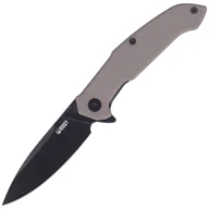 Noże - Nóż składany Kubey Knife Victory Tan G10, Darkwash AUS-10 (KU219C) - miniaturka - grafika 1