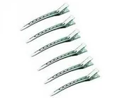 Pozostałe akcesoria fryzjerskie - Efalock CABINET CLIP fryzjerskie klipsy metalowe 6 szt - miniaturka - grafika 1