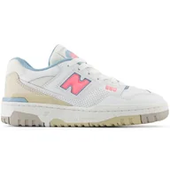 Sneakersy damskie - New Balance Buty Sneakersy Białe 550 GSB550EP - miniaturka - grafika 1