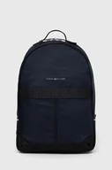 Plecaki - Tommy Hilfiger plecak męski kolor granatowy duży gładki - miniaturka - grafika 1