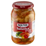 Owoce w puszkach i słoikach - ROLNIK Sałatka grecka 900 ml - miniaturka - grafika 1