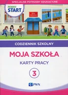 Książki edukacyjne - Pewny start Codziennik szkolny 3 Moja szkoła Karty pracy - miniaturka - grafika 1