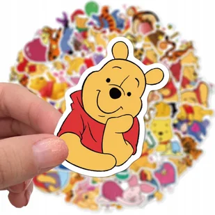 NAKLEJKI Kubuś Puchatek MIX 50 szt - Zabawki kreatywne - miniaturka - grafika 1