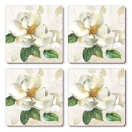 Obrusy i serwetki - Cala Home Podk?adki korkowe ma?e, pod kubek C12215 Magnolias - miniaturka - grafika 1