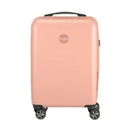 Etui na dokumenty i karty - Princess Traveller PT01 Deluxe – wyprodukowano z materiałów pochodzących z recyklingu – 7 kolorów i 3 rozmiary – 4 podwójne kółka obrotowe – wpuszczany zamek TSA, Peony Pink, Händgepack, Twarde etui - miniaturka - grafika 1