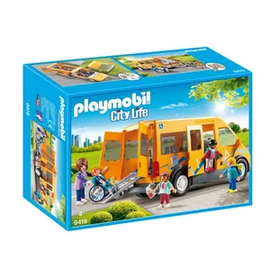 Playmobil 9419 School Bus - Klocki - miniaturka - grafika 1