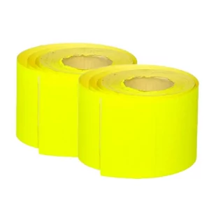 Etykieta Cenowa -Żółta 51X29 Mm 5 Szt. - Przybory szkolne - miniaturka - grafika 1