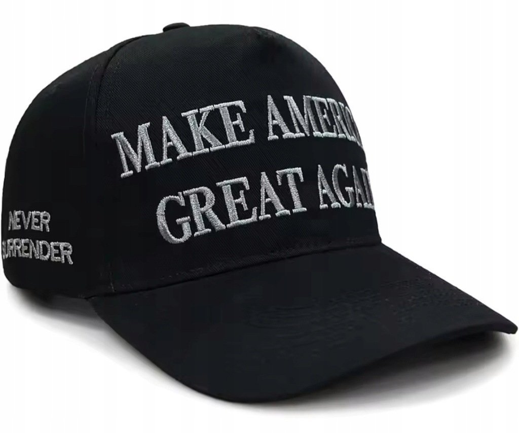 Czapka z daszkiem Make America Great Again Donald Trump czarna