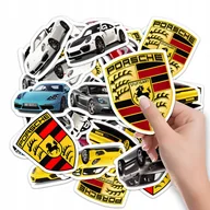 Szkolne artykuły papiernicze - NAKLEJKI NA ZESZYT NALEPKA Z POSTACIAMI SAMOCHÓD FERRARI AUTO WZORY 10SZT - miniaturka - grafika 1