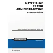 Prawo - Materialne prawo administracyjne. Wybrane zagadnienia. Testy online - książka - miniaturka - grafika 1