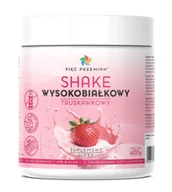 Odżywki białkowe - PIĘĆ PRZEMIAN Shake wysokobiałkowy truskawkowy 400g - miniaturka - grafika 1