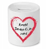 Skarbonki - Dla Logopedy Skarbonka na Urodziny na Prezent z Nadrukiem ze Zdjęciem + Opakowanie na prezent (wzór 02) - miniaturka - grafika 1