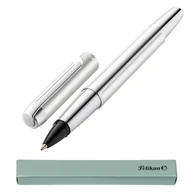 Pióra kulkowe - Pióro kulkowe PURA R40 srebrne na prezent, Pelikan - miniaturka - grafika 1