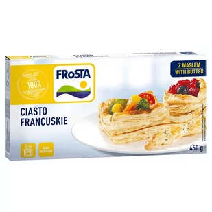 FRoSTA Ciasto francuskie z masłem 450 g - Dania mrożone - miniaturka - grafika 1