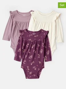 carter's Body (3 szt.) w różnych kolorach - Body dla niemowląt - miniaturka - grafika 1