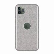 Etui i futerały do telefonów - Wozinsky Glitter Case błyszczące etui pokrowiec z brokatem iPhone 11 Pro srebrny - miniaturka - grafika 1