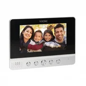Akcesoria do domofonów i wideodomofonów - Orno Wideo monitor bezsłuchawkowy, kolorowy, LCD 7", do zestawu z serii CHARON VDP-40MV - miniaturka - grafika 1