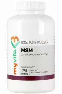 MyVita MSM proszek 250 g - Suplementy naturalne - miniaturka - grafika 2