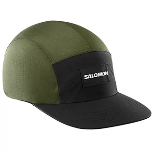 Czapki damskie - Salomon Unisex czapka Bonatti Waterproof Five Panel - grafika 1