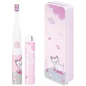 Szczoteczki do zębów dla dzieci - VITAMMY VITAMMY Smile kotek Szczoteczka soniczna dla dzieci z zębami mlecznymi 3 + - miniaturka - grafika 1