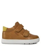 Buty dla chłopców - Geox Sneakersy B Biglia Boy B044DD 0CL22 C5G2Q Brązowy - miniaturka - grafika 1