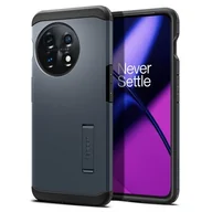 Etui i futerały do telefonów - Etui SPIGEN Tough Armor do OnePlus 11 5G Stalowy  Raty - miniaturka - grafika 1