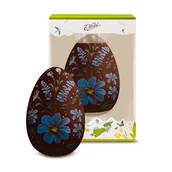 Czekolada - Jajko malowane "Kwiaty" z czekolady gorzkiej z dekoracją 230 g E.Wedel - miniaturka - grafika 1