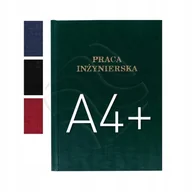 Okładki do laminatorów i bindownic - OKŁADKA KANAŁOWA OPUS O.HARD A PRACA INŻYNIERSKA CZARNA OPUS 1szt. - miniaturka - grafika 1